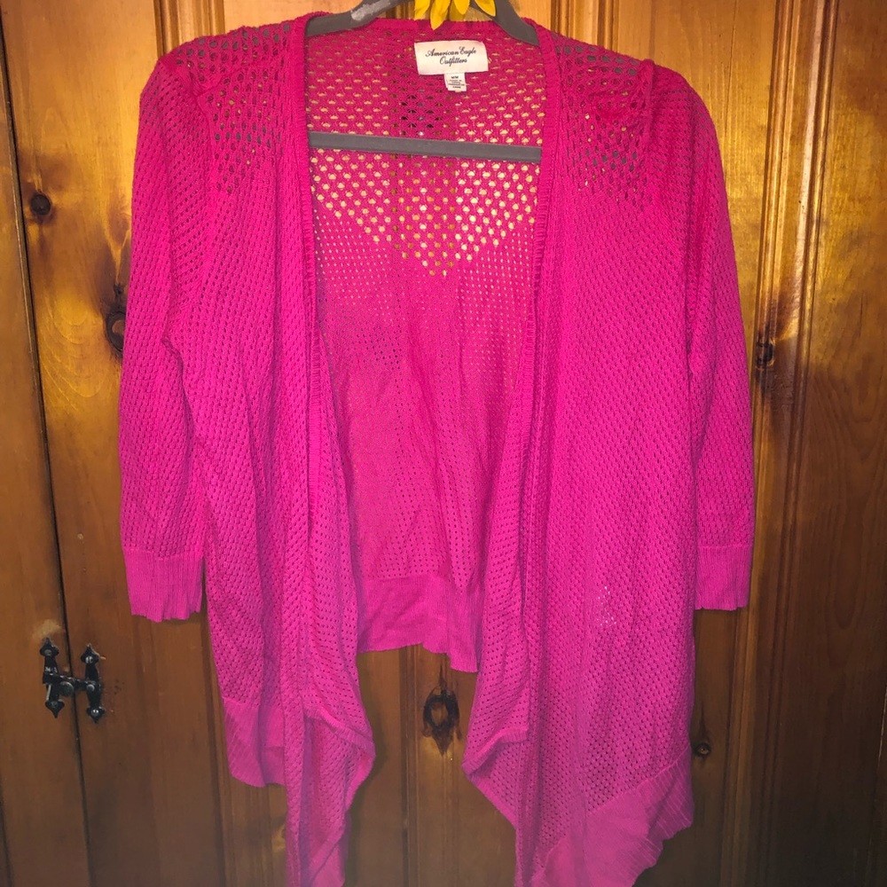 Pink sweater